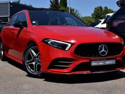 Rouge Utilisé 2019 Mercedes A180 AMG line Berline | 24 900 € (Prix assez cher)