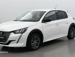 Blanc banquise (o) Utilisé 2022 Peugeot e-208 Style Citadine | 15 499 € (Bon prix)