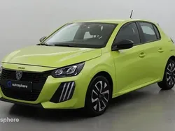 Jaune Utilisé 2024 Peugeot 208 Active Citadine | 15 499 € (Prix juste)