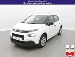 Blanc Utilisé 2019 Citroën C3 Live Citadine | 9 300 € (Bon prix)