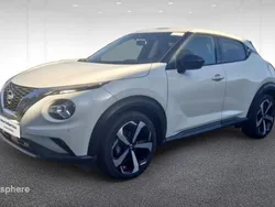 Blanc lunaire (spéciale) Utilisé 2020 Nissan Juke Tekna SUV | 16 949 € (Prix juste)