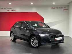 Noir mythic métallisé Utilisé 2025 Audi A3 Business | 37 900 € (Prix assez cher)
