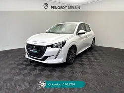 Blanc Utilisé 2021 Peugeot 208 Business-Line Citadine | 11 480 € (Bon prix)