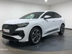 Blanc Nouvelle 2025 Audi Q4 Sportback e-tron S-Line SUV | 63 900 €
