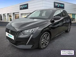 Noir Utilisé 2020 Peugeot 208 Allure Citadine | 14 390 € (Prix juste)