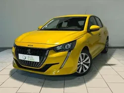 Jaune Utilisé 2020 Peugeot 208 Active Citadine | 12 990 € (Bon prix)