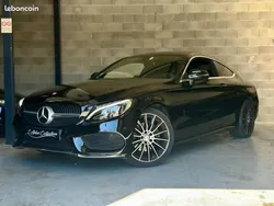 Noir Utilisé 2016 Mercedes C200 AMG line Coupé | 26 990 €