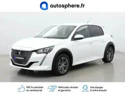 Blanc nacré Utilisé 2021 Peugeot e-208 Allure Citadine | 16 299 € (Prix juste)