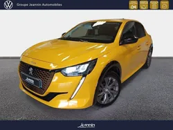 Jaune Utilisé 2021 Peugeot e-208 Citadine | 14 480 € (Prix juste)