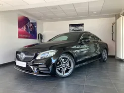 Noir obsidienne métallisée Utilisé 2019 Mercedes 200 AMG line Coupé | 37 900 €