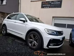 Blanc Utilisé 2019 VW Tiguan R-line SUV | 23 900 € (Prix juste)