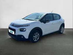 Blanc Utilisé 2019 Citroën C3 PureTech Citadine | 9 490 € (Prix juste)
