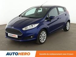 Bleu Utilisé 2015 Ford Fiesta Titanium Citadine | 7 590 € (Prix juste)