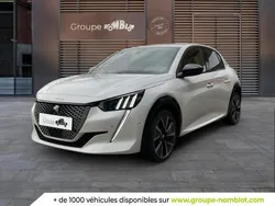 Blanc Utilisé 2020 Peugeot e-208 GT-line Citadine | 15 990 € (Prix juste)