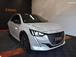 Blanc Utilisé 2020 Peugeot e-208 Citadine | 14 590 € (Prix assez cher)