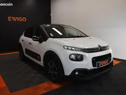Blanc Utilisé 2017 Citroën C3 Shine Citadine | 9 290 € (Prix juste)