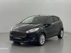 Noir Utilisé 2017 Ford Fiesta Titanium Citadine | 10 999 € (Prix juste)