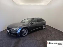 Gris daytona nacré Utilisé 2024 Audi A6 S-Line Break | 74 900 €
