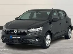 Noir Utilisé 2021 Dacia Sandero Comfort Citadine | 13 990 € (Prix juste)