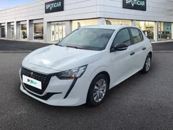 Blanc Utilisé 2021 Peugeot 208 Citadine | 9 970 € (Prix juste)