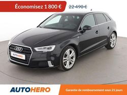 Noir Occasion 2019 Audi A3 S-Line Berline | 20 690 € (Super prix)