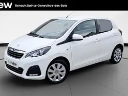 Blanc Utilisé 2019 Peugeot 108 Active Citadine | 7 990 € (Bon prix)