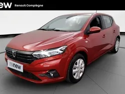 Rouge Utilisé 2022 Dacia Sandero Comfort Citadine | 13 990 € (Prix juste)