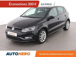 Noir Utilisé 2015 VW Polo Citadine | 13 390 € (Prix juste)