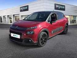 Rouge rubi noir onyx Utilisé 2019 Citroën C3 PureTech Citadine | 10 489 € (Prix juste)