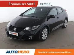 Noir Utilisé 2015 Honda Civic Executive Berline | 12 790 €