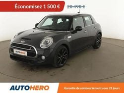 Gris Utilisé 2018 Mini Cooper S Chili Citadine | 18 490 € (Prix juste)