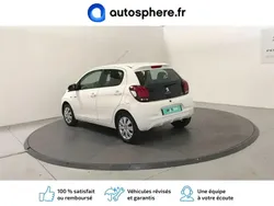 Blanc Utilisé 2017 Peugeot 108 Style Citadine | 9 880 € (Prix assez cher)