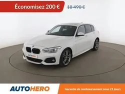 Blanc Utilisé 2019 BMW 116 M Sport Citadine | 18 290 € (Prix juste)