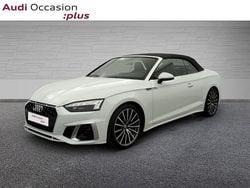 Blanc glacier métallisé Occasion 2020 Audi A5 Cabriolet S-Line Cabriolet | 37 900 €