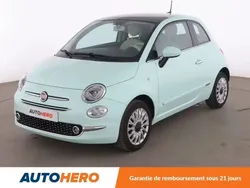 Vert Utilisé 2016 Fiat 500 Lounge Citadine | 9 190 € (Prix juste)