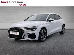 Blanc Utilisé 2022 Audi A3 Sportback S-Line Berline | 29 290 € (Prix juste)