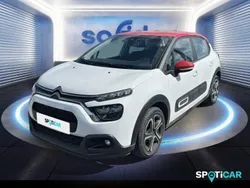 Blanc Utilisé 2021 Citroën C3 PureTech Citadine | 11 990 € (Prix juste)