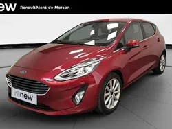 Rouge Utilisé 2017 Ford Fiesta Titanium Citadine | 10 990 € (Prix juste)