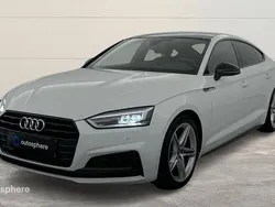 Blanc Utilisé 2018 Audi A5 Sportback S-Line Berline | 28 999 € (Prix juste)