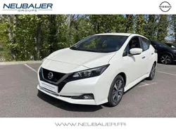 Blanc lunaire métallisé Utilisé 2022 Nissan Leaf Acenta Citadine | 15 890 € (Prix juste)