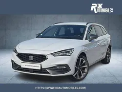 Blanc Utilisé 2022 Seat Leon FR | 28 900 € (Prix cher)