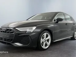 Noir Utilisé 2024 Audi A3 Sportback S-Line Berline | 39 999 € (Prix assez cher)