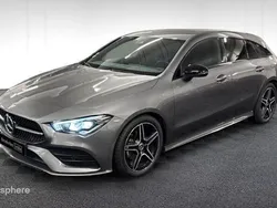 Gris montagne métallisé Utilisé 2019 Mercedes CLA180 Shooting Brake AMG line Break | 28 990 €