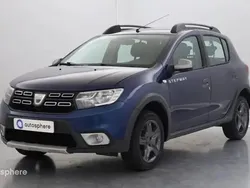 Bleu Utilisé 2017 Dacia Sandero Citadine | 9 099 € (Prix juste)