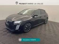 Noir Utilisé 2024 Peugeot 208 Allure Citadine | 19 980 € (Prix juste)