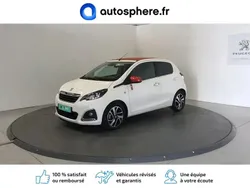 Blanc Utilisé 2018 Peugeot 108 Roland Garros Citadine | 11 480 € (Prix cher)