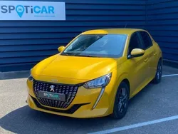 Jaune Utilisé 2021 Peugeot 208 Style Citadine | 11 990 € (Prix juste)