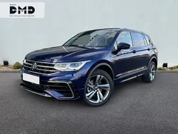 Bleu Utilisé 2024 VW Tiguan Allspace R-line SUV | 49 990 € (Prix cher)