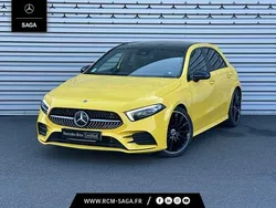 Jaune Utilisé 2022 Mercedes A200 AMG line | 31 900 € (Prix juste)