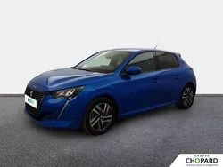 Bleu Utilisé 2021 Peugeot 208 Allure Citadine | 14 990 € (Prix juste)